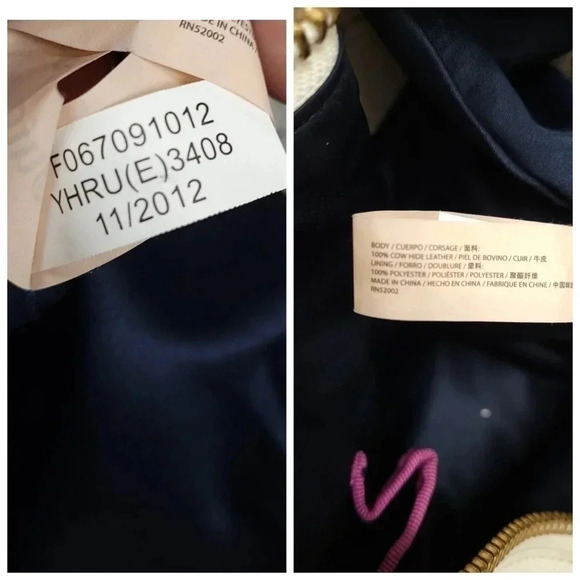 Juicy Couture 100% Genuine Cowhide Leather Satchel - Picture 15 of 16